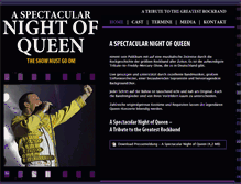 Tablet Screenshot of night-of-queen.de